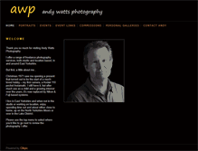 Tablet Screenshot of andywattsphotography.com